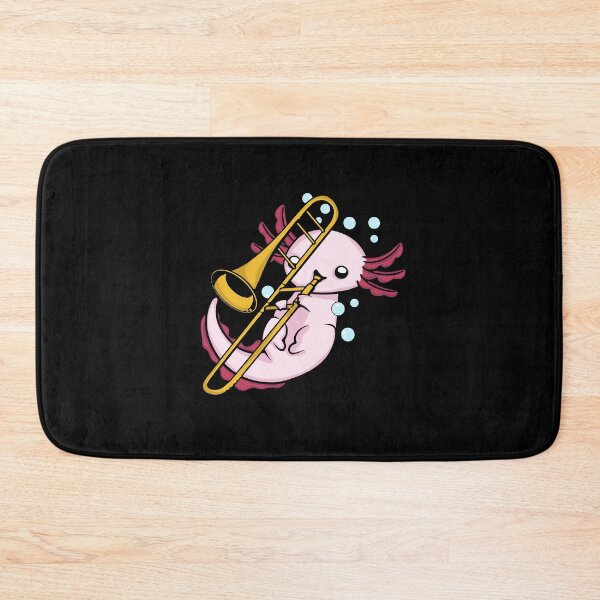 Item preview, Axolotl Playing Trombone Kids Marching Band Trombone designed and sold by DSWShirts.