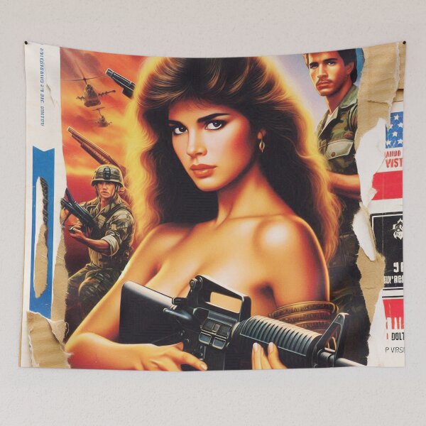 Item preview, 80s Action Woman designed and sold by PulpVintage.