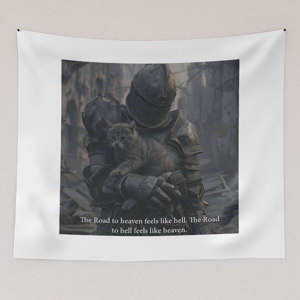 Item preview, The Road To Heaven Feels Like Hell designed and sold by ULTRAMAX_DESIGN.