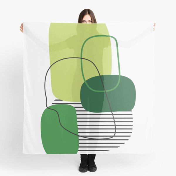 Item preview, Geo Haus Green abstract designed and sold by Geo Haus.