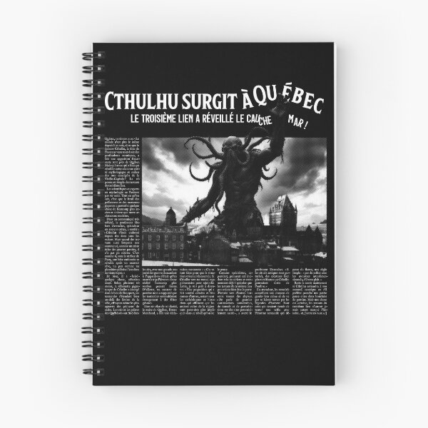 Item preview, Cthulhu surgit à Québec designed and sold by DarkFinds.