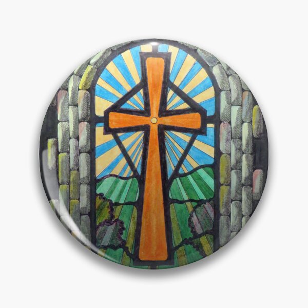 Item preview, 870 - DESIGN FOR A STAINED-GLASS WINDOW - 03 - DAVE EDWARDS - MICED MEDIA - 2024 designed and sold by BLYTHART.