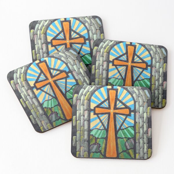 Item preview, 870 - DESIGN FOR A STAINED-GLASS WINDOW - 03 - DAVE EDWARDS - MICED MEDIA - 2024 designed and sold by BLYTHART.