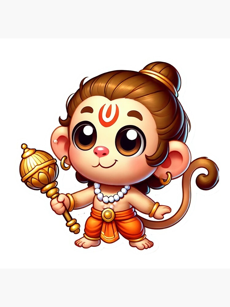 Thumbnail 3 von 3, Kunstdruck, Hanuman designt und verkauft von Sangram5.