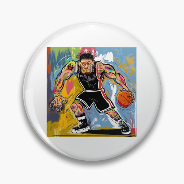 Item preview, Beast Unleashed, Basketball, monster, dunk, funnyfits70, Humor, Funny, retro, vintage designed and sold by FunnyFits70.