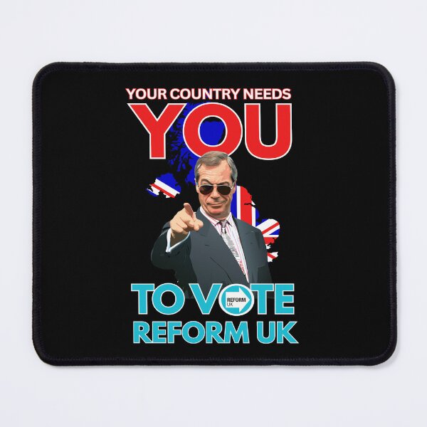Item preview, Vote Reform - Nigel Farage Reform UK designed and sold by JesterKrewArt.