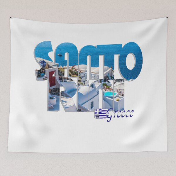 Item preview, Santorini Aegean designed and sold by Busycapy.
