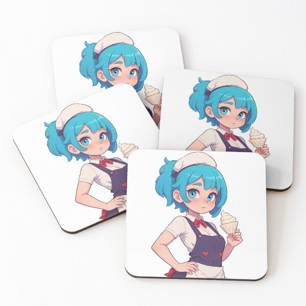 Item preview, Pastry Brioches Chan Anime Pinup designed and sold by OniPleasure.