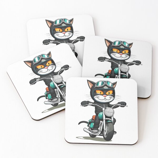 Item preview, motorcycle cat designed and sold by aliraweb.