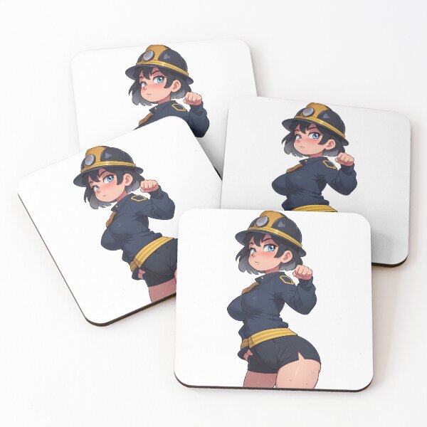 Item preview, Fire Fighter Sefu Chan Anime Pinup designed and sold by OniPleasure.