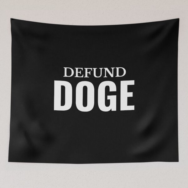 Item preview, Defund DOGE – Stop the Madness Save the Civil Service  designed and sold by The Junto Shop.