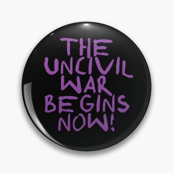 Item preview, America's new civil war must begin. designed and sold by inkubatur.