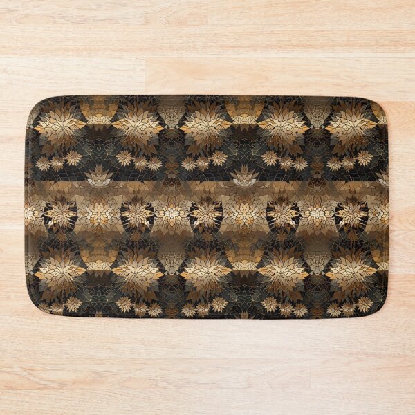 Item preview, Golden Mosaic Graphic Pattern designed and sold by Glam-OOTD.