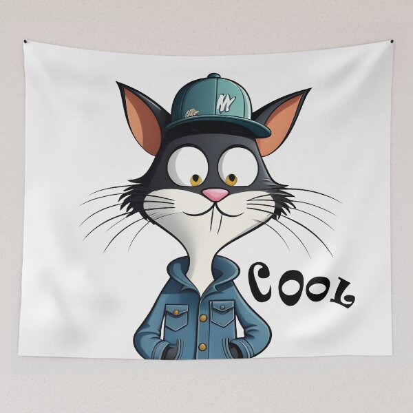 Item preview, cool cat designed and sold by aliraweb.