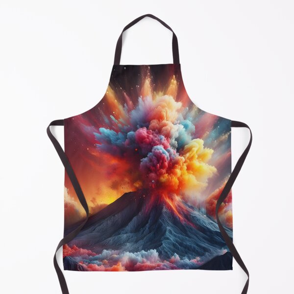 Item preview, Eruption of Vibrant Blended Hues designed and sold by inkNext.