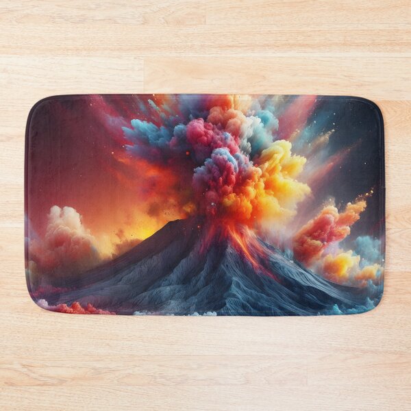 Item preview, Eruption of Vibrant Blended Hues designed and sold by inkNext.