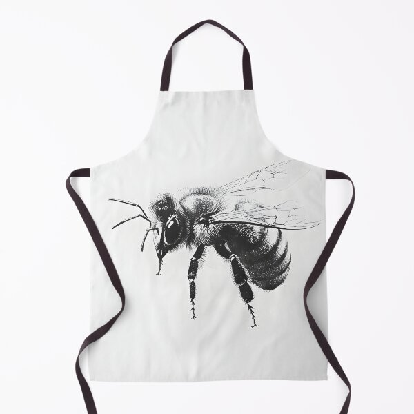 Item preview, Realistic Bee pencil drawing designed and sold by Pencil-Art.