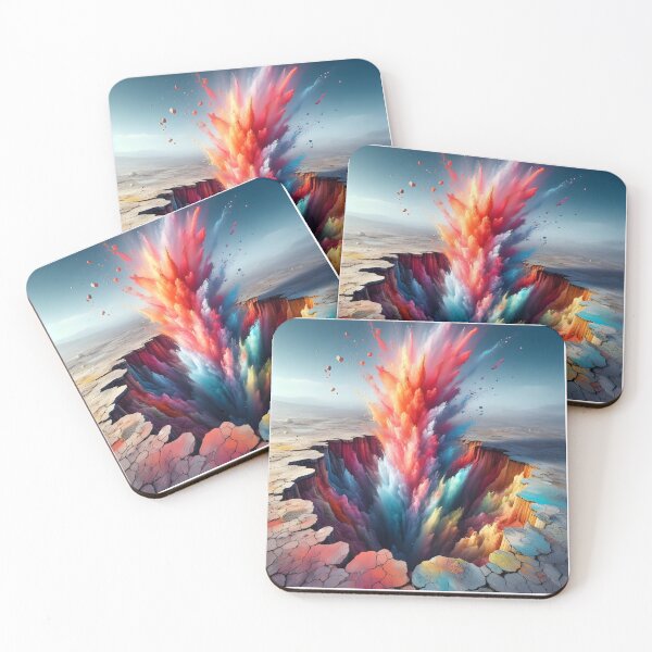 Item preview, Sinkhole Symphony of Vibrant Colors designed and sold by inkNext.