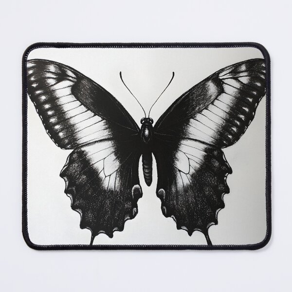 Item preview, Realistic monarch butterfly pencil drawing designed and sold by Pencil-Art.