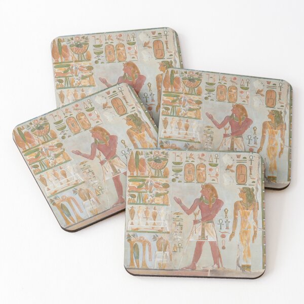 Item preview, Pharaoh and his Queen from Egyptian temple designed and sold by The Egypt Exploration Society.