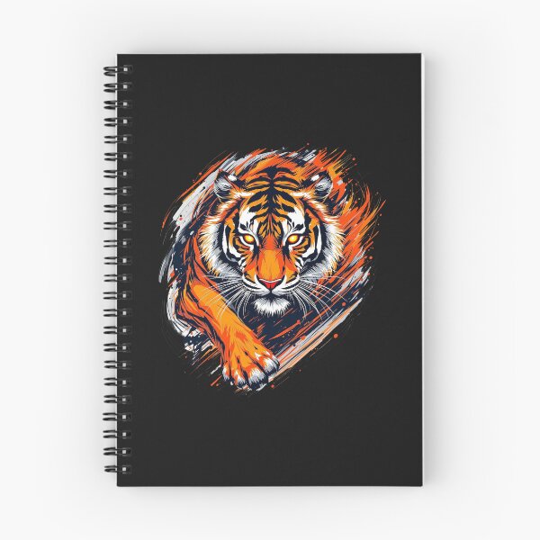 Item preview, Modern Trendy  japanese tiger Head  ,Fire of the Tiger designed and sold by SOUFIANE1991.