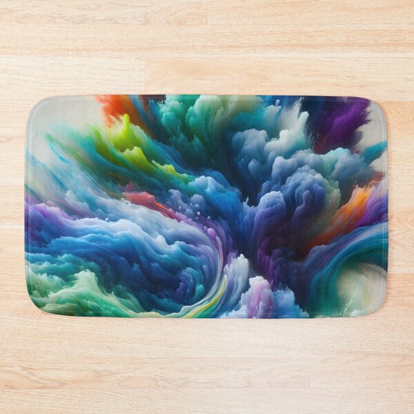 Item preview, Tsunami of Blended Vibrant Hues designed and sold by inkNext.