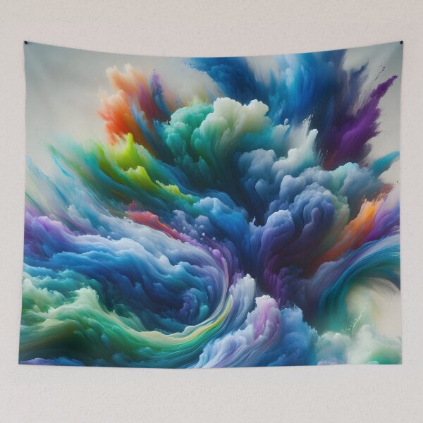 Item preview, Tsunami of Blended Vibrant Hues designed and sold by inkNext.