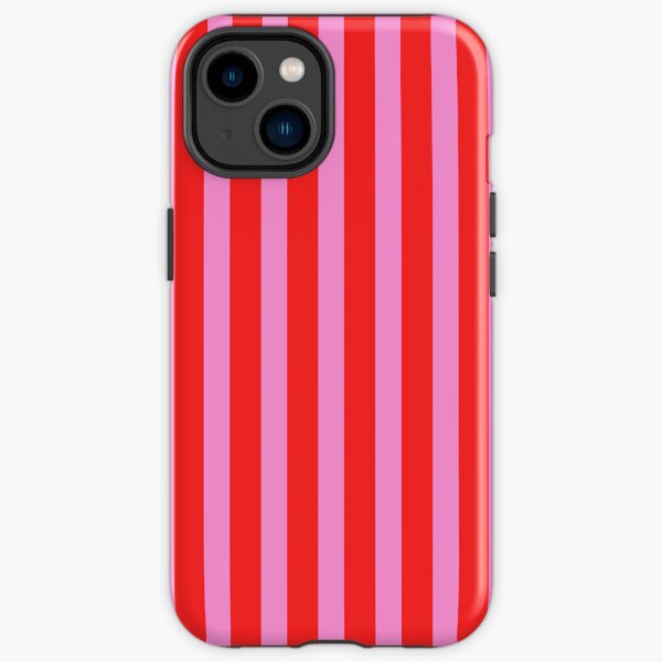 Item preview, Preppy Pink and Red Vertical Stripes Pattern designed and sold by kierkegaard.