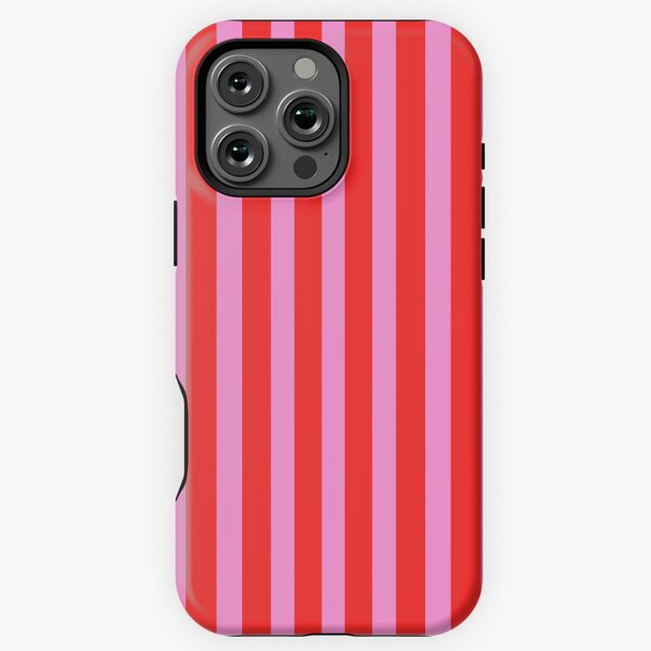 Item preview, Preppy Pink and Red Vertical Stripes Pattern designed and sold by kierkegaard.
