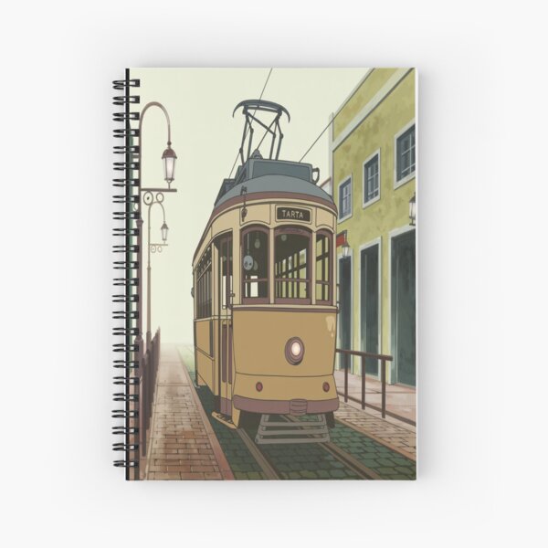 Aperçu de l'œuvre T-shirt vintage Streetcar Art – Nostalgie européenne, design rétro classique créée et vendue par ArtFreshStudio.