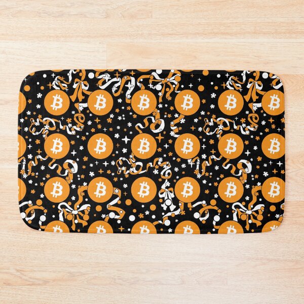 Item preview, BTC Orange Repeat Pattern Sparkles Dots and Ribbons designed and sold by KatelynMitalski.