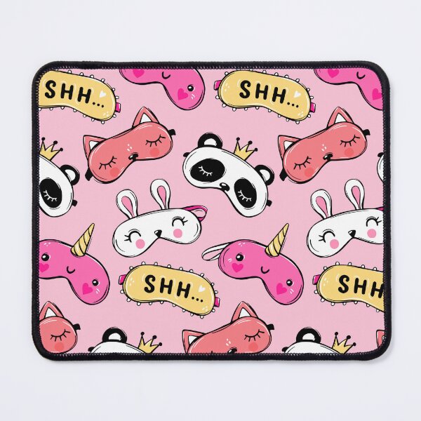 Item preview, Cute Sleeping Mask Pattern - Kawaii Sleepover Design designed and sold by DecoVibe.