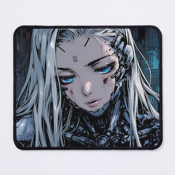 Aperçu de l'œuvre Fille Cyberpunk Vintage créée et vendue par bapupa.