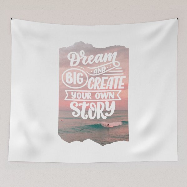 Item preview, Dream big and create your own story.  designed and sold by NicMacTees.