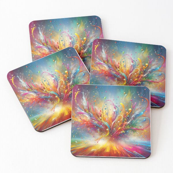 Item preview, Quake of Blended Vivid Colors designed and sold by inkNext.