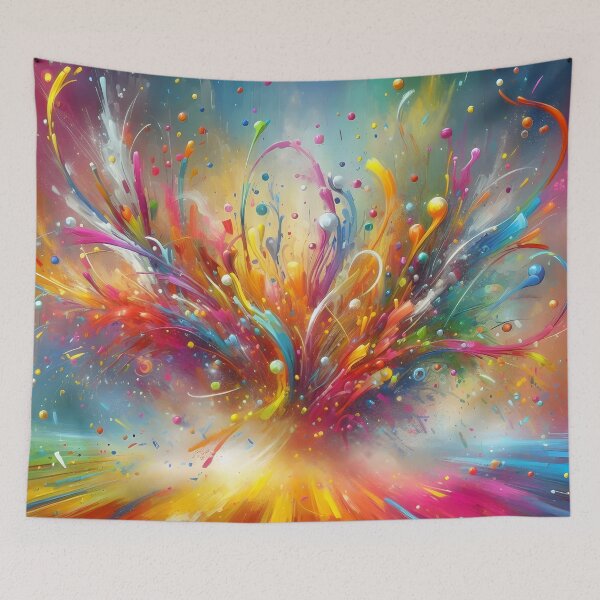 Item preview, Quake of Blended Vivid Colors designed and sold by inkNext.