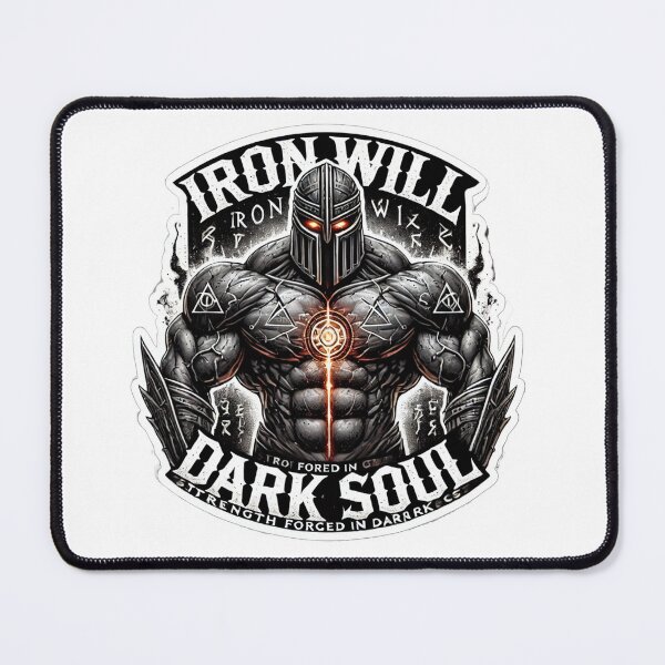 Item preview, Iron Will: Dark Soul designed and sold by AlexHorrorWorld.