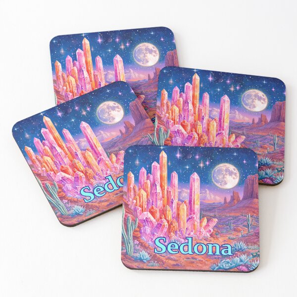 Item preview, Sedona -The Most Beautiful Spiritual Place -Redrocks, Vortex, Crystal Land, Cacti, Succulents, Energy,  designed and sold by StoneofWisdom.