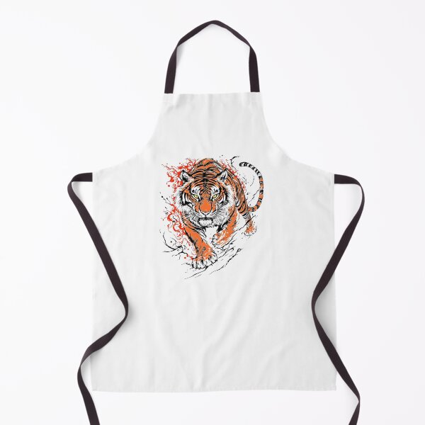 Item preview, Modern Trendy japanese tiger ,Fire of the Tiger designed and sold by SOUFIANE1991.