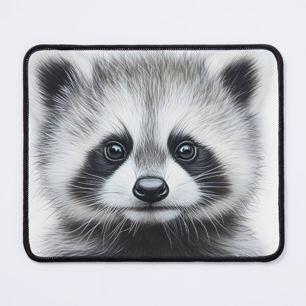 Item preview, Realistic Red Panda pencil drawing designed and sold by Pencil-Art.