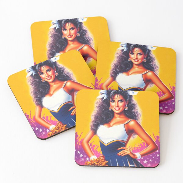 Item preview, Retro Hot Cheerleader designed and sold by PulpVintage.