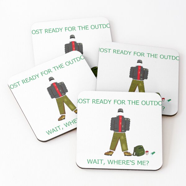 Item preview, Ready for Adventure – Where’s My Hiker? designed and sold by RedEyeWolf.
