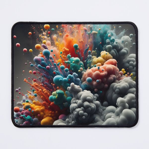 Item preview, Bubbling Cascade of Vivid Hues designed and sold by inkNext.