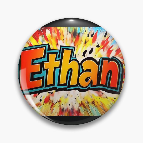 Item preview, Ethan – Explosive Comic-Style Name designed and sold by tokyojeff.