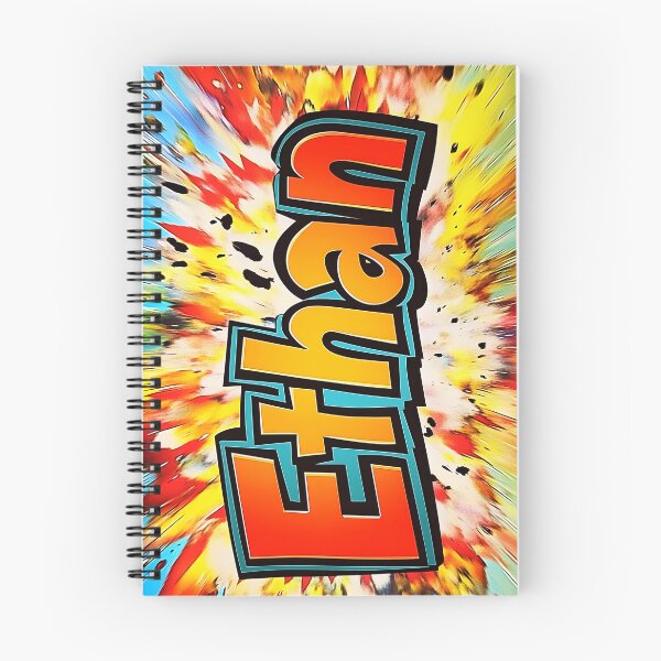 Item preview, Ethan – Explosive Comic-Style Name designed and sold by tokyojeff.