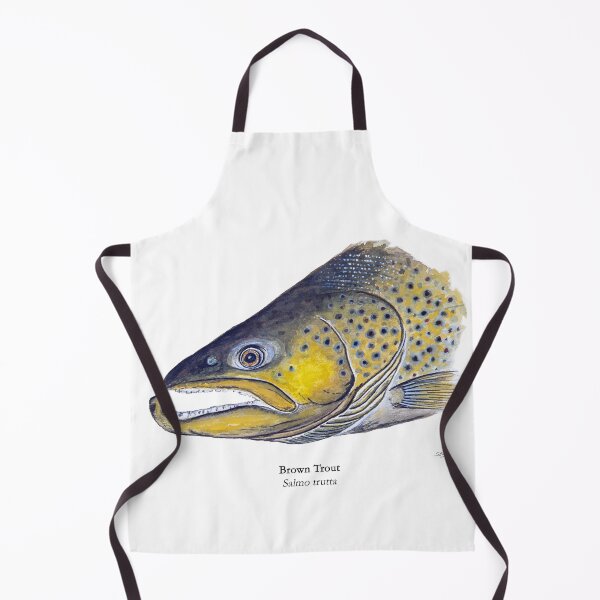 Item preview, Arrow River Brown Trout Painting designed and sold by Stephen Emms.