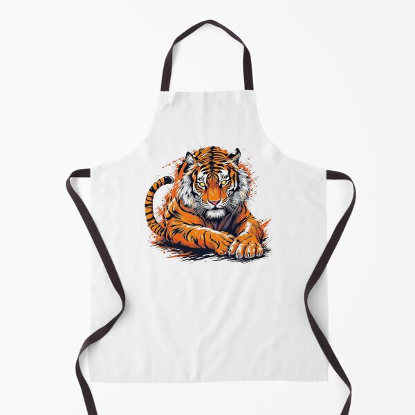 Item preview, Modern Trendy japanese tiger ,Fire of the Tiger designed and sold by SOUFIANE1991.