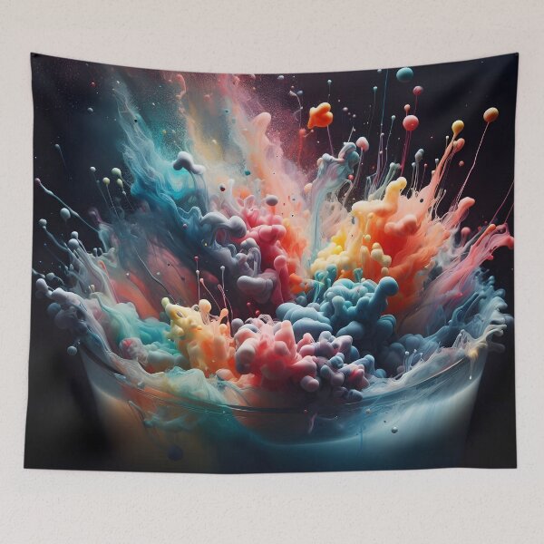 Item preview, Fluid Dance of Blended Colors designed and sold by inkNext.