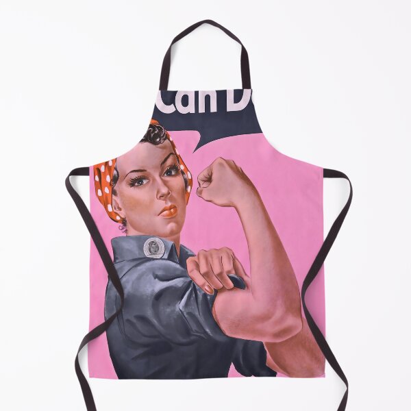 Item preview, We can do it! Classic 'Rosie The Riveter' - Pink Version designed and sold by irynaartbyim.