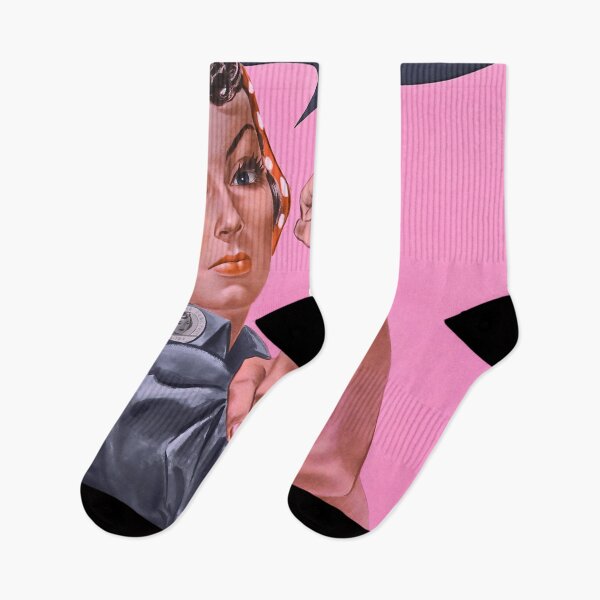 Item preview, We can do it! Classic 'Rosie The Riveter' - Pink Version designed and sold by irynaartbyim.